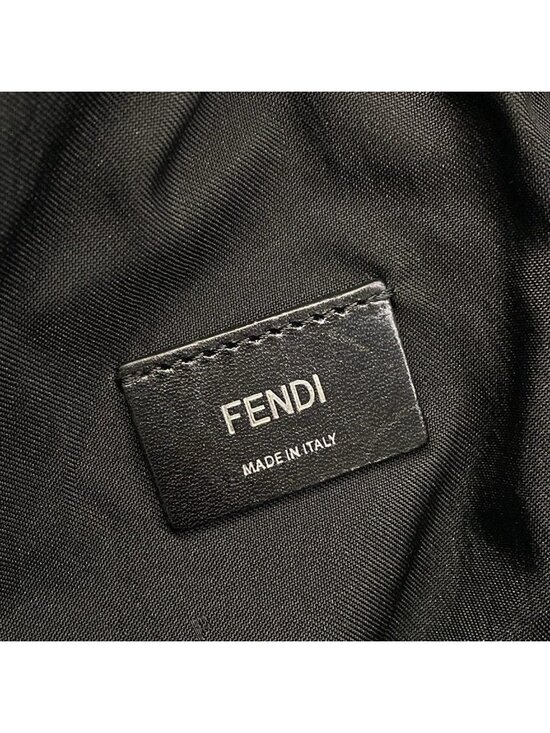 Fendi Backpack Vocabulary Blue Yellow Multi Leather main image 10